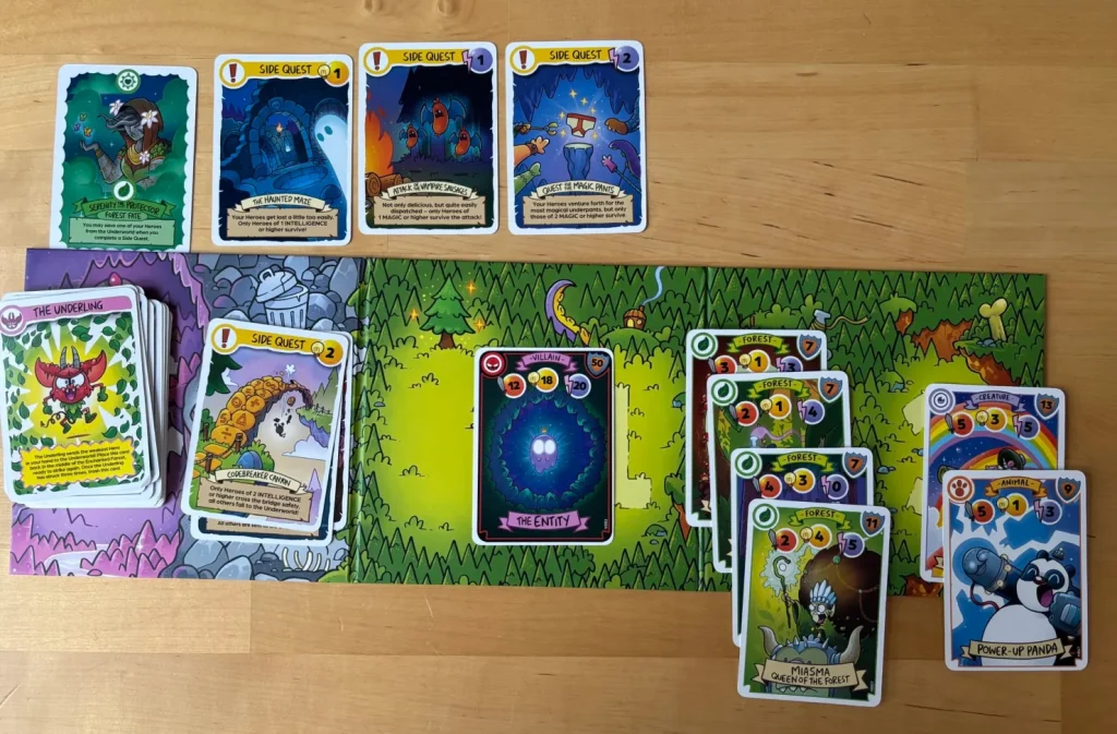 Hero Slam - end of the game, and a win for the Forest Fate