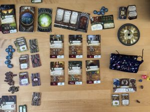 Elder Sign - with my second investigator...
